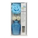 گلدان سرامیکی دکوری خوش بو کننده هوا رنگ آبی