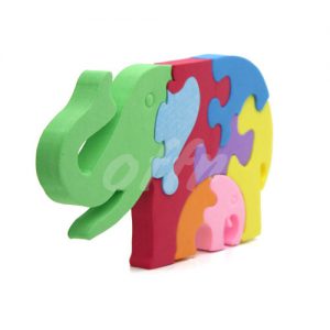پازل و ساختنی سه بعدی طرح فیل