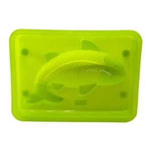 قالب ژله مدل ماهی رنگ سبز